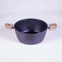 TOO KT-414 Lábas rozsdamentes acél 24 cm 4,5 L ECO-GRÁNIT PFOA-mentes indukciós