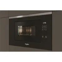 Whirlpool 859991591560 beépíthető mikrohullámú sütő fekete ezüst 20L grill LCD JetStart JetDefrost #2