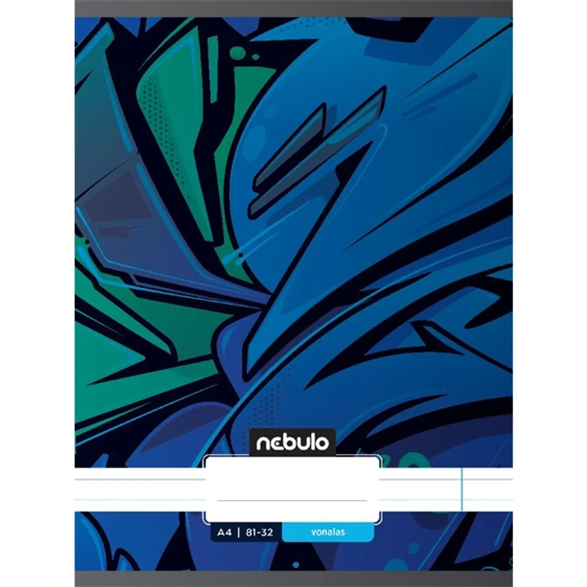 Nebulo VO-XM-A4 Xtreme 32-lapos Sima tűzött füzet #7