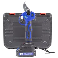 IRIS TOOLS ITSM-100 Akkumulátoros metszőolló szett 21 V 30 mm vágás erősített acél pengék 2 akkumulátor #2