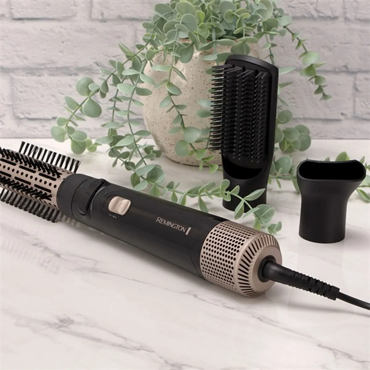 REMINGTON 45755560100 AS7580 Blow Dry Style forgófejes meleglevegős hajformázó 1000W ionos kerámia bevonat 2 hőfok 2 sebesség cool shot 3 tartozék #4
