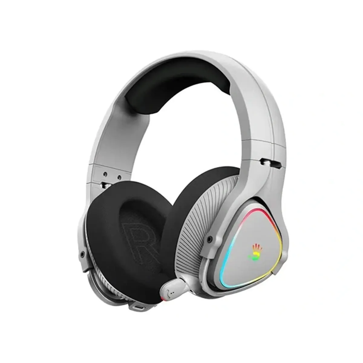 A4-TECH A4TSLU47752 Bloody MR710 szürke gamer headset 2,4 GHz és Bluetooth 5.3 USB-C 3,5 mm 50 mm 16 ohm 65 óra #2