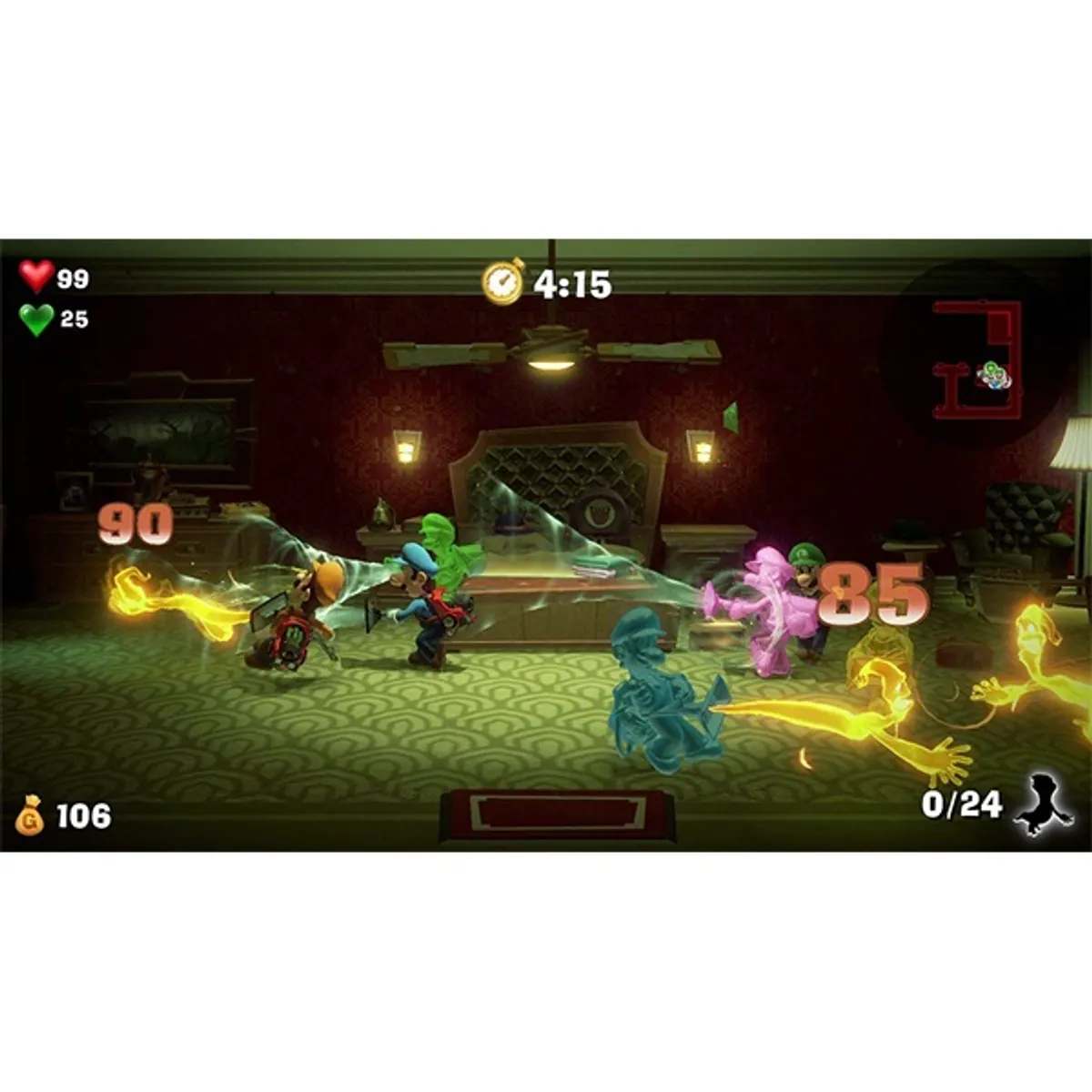 NINTENDO NSS424 Luigi's Mansion 3 7 év Nintendo Switch Kaland #5