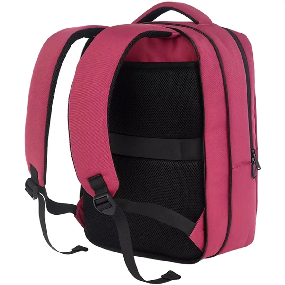 Canyon CNS-BPE5BD1 Notebook hátizsák 15.6" USB töltőporttal vízlepergető poliészter piros-fekete #3
