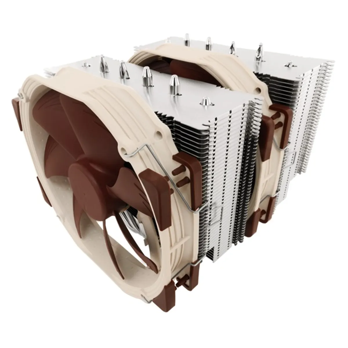 Noctua NH-D15-G2 NH-D15 2 db 140 mm ventilátor PWM 1500 RPM 25 dB AM4 AM5 LGA1150-1151-1155-1156-1200 LGA1700 LGA1851 #3