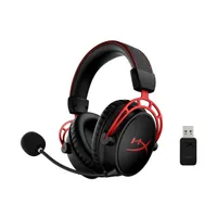 HEWLETT PACKARD 4P5D4AA HyperX Cloud Alpha Wireless fekete 50 mm 60 ohm vezeték nélküli USB üzemidő 300 óra zajcsökkentős mikrofon #2