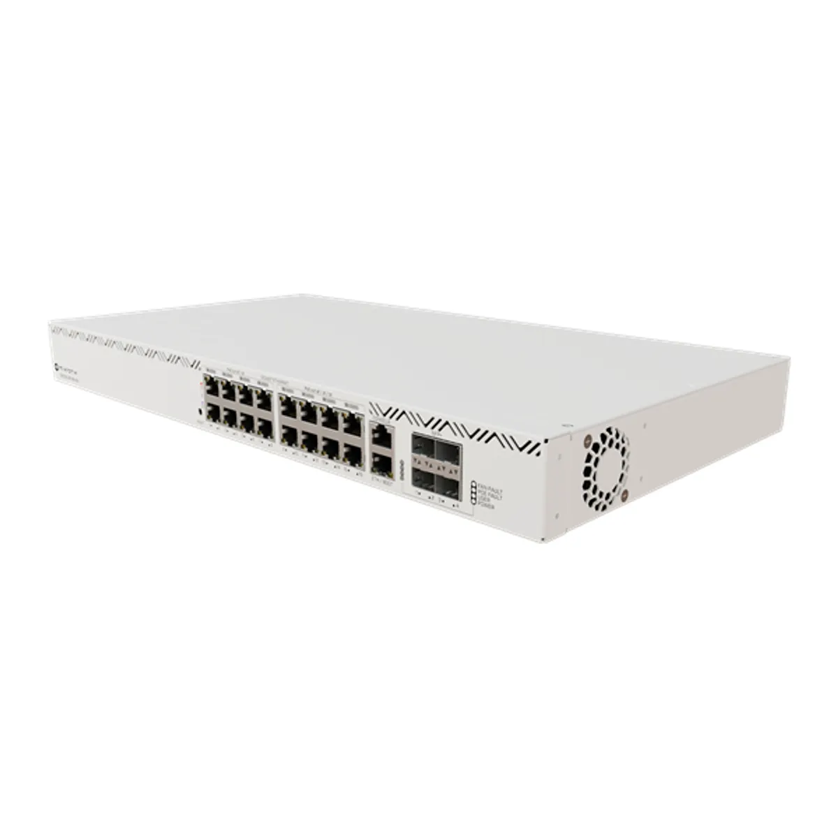 MIKROTIK CRS320-8P-8B-4S+RM Cloud Router Switch 16x 1GbE PoE RJ45, 4x SFP+, rackmount #1