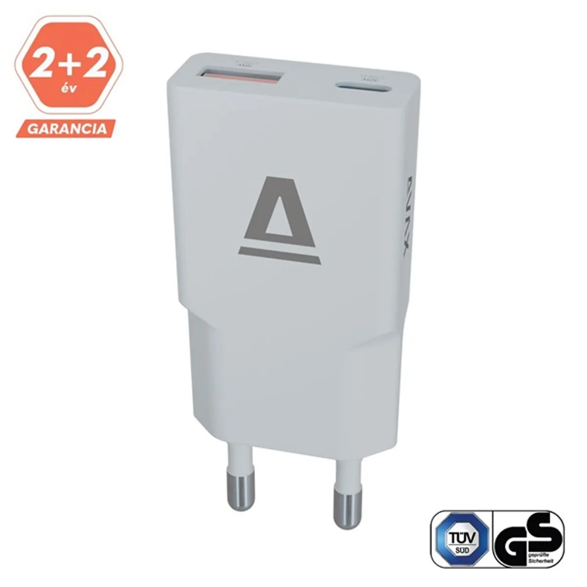 AVAX CH641LB Nano slim 30W USB-C PD3.0 USB-A QC3.0 világoskék #1