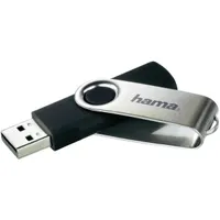 Hama 00090891 Rotate pendrive 8GB USB 2.0 Type A 256bit AES elforgató mechanizmussal fekete-szürke #2