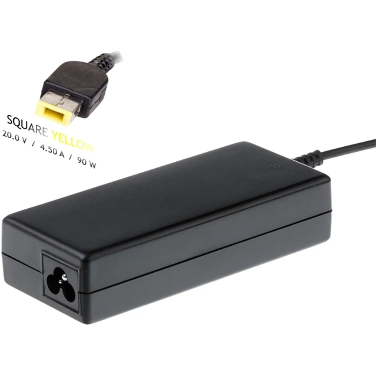 AKYGA AK-ND-29 notebook töltő 90W 20V 4.5A fekete 1.2m kábel slim tip #3