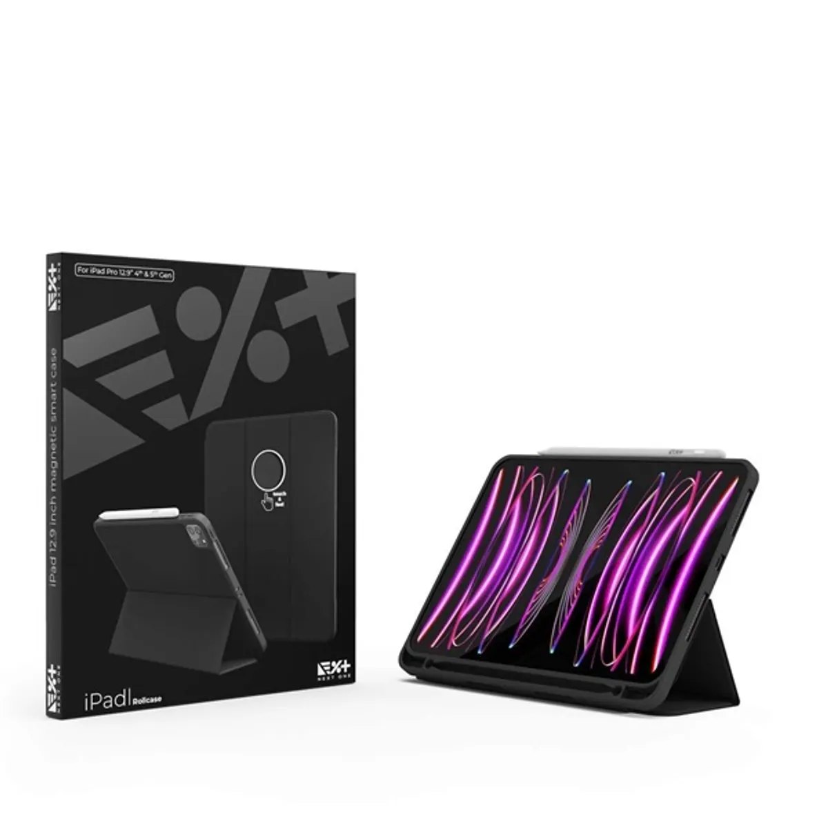NEXTONE IPAD-12.9-ROLLBLK tablet tok fekete Apple kompatibilitás iPad 12,9 #1
