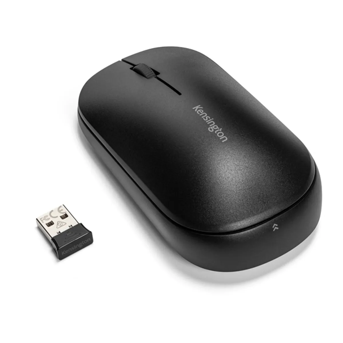 Kensington K75298WW SureTrack Dual RF és Bluetooth optikai egér 3 gombos 4000 dpi kétkezes fekete #1