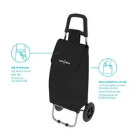 Colombo CRL001N Rolly 40L 25kg fekete 16cm kerék festett acél vízálló #2