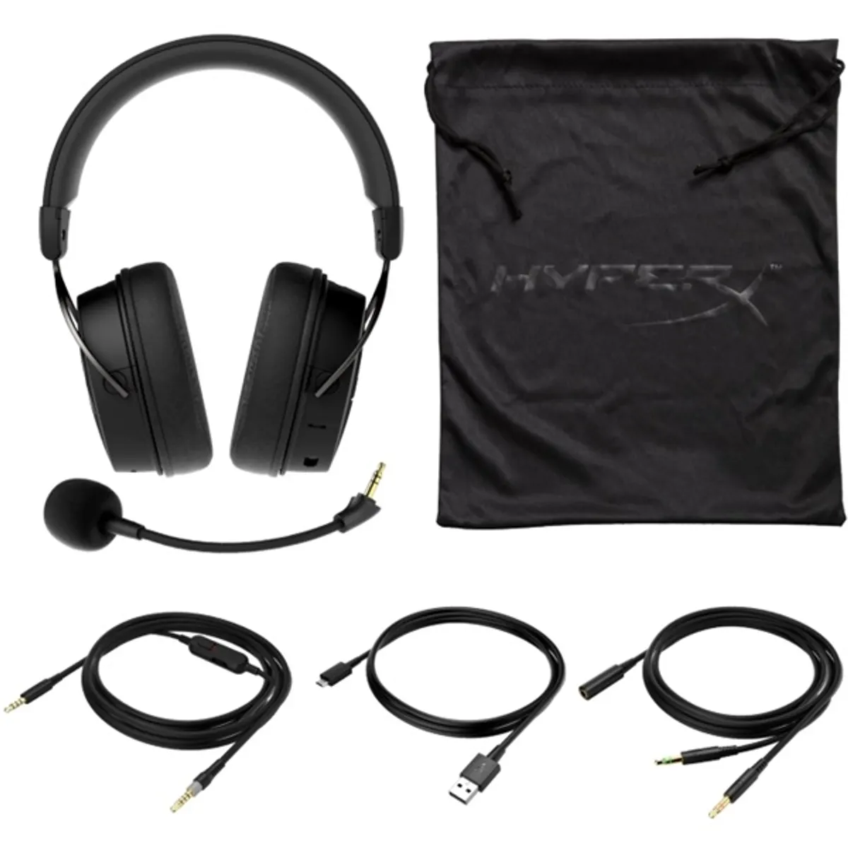 HEWLETT PACKARD 4P5K9AA HyperX Cloud MIX fekete 3,5 mm Jack gamer headset #4