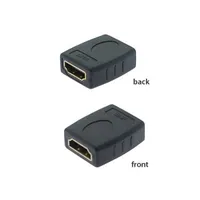 SBOX AD.HDMI-F/F/R HDMI női-női adapter aranyozott érintkezők fekete