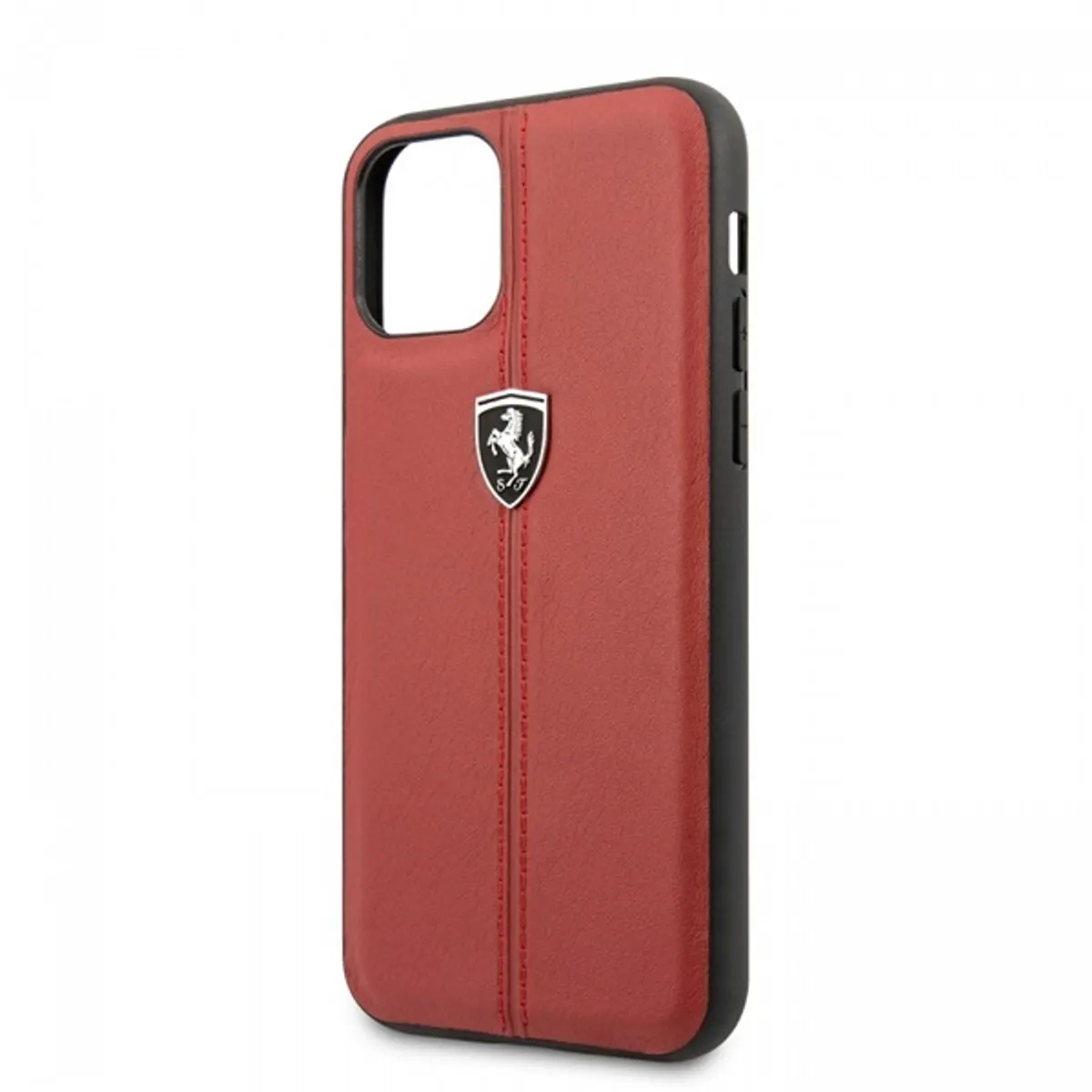 Ferrari FEHDEHCN58RE függőlegesen csíkozott piros kemény tok iPhone 11 Pro 5,8" #2
