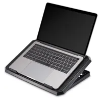 HAMA 00126806 Black Metal Notebook hűtőpad 2 db ventilátor, fekete, 15.6", USB-n működtethető, kék LED, dönthető #4