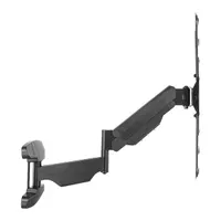 Stell 35050129 fali konzol Sho 3620 23-70" gázrugós dönthető 10 fok forgatható 90 fok VESA 75x75-400x400 acél fekete 30 kg #3