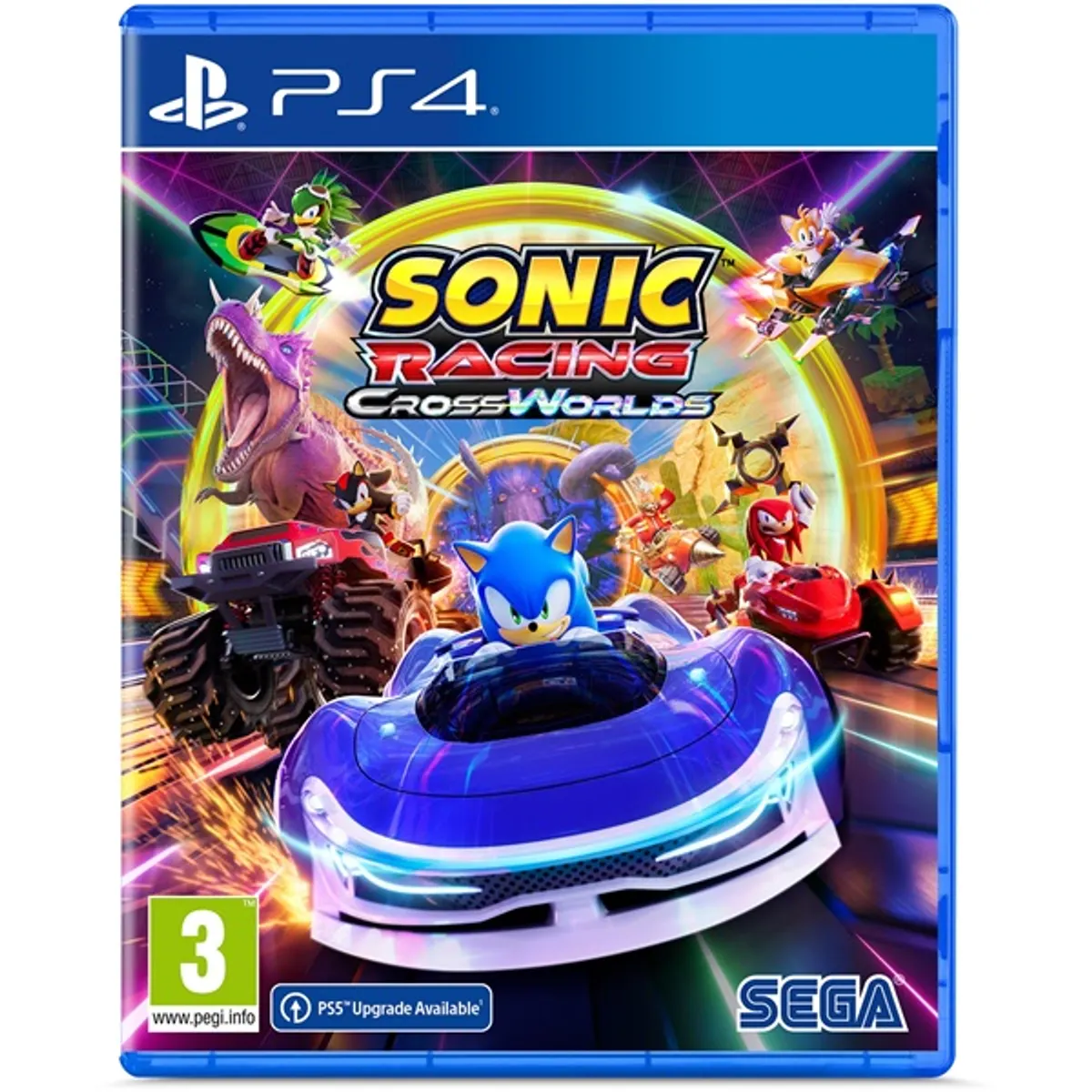 SEGA 5055277056354 Sonic Racing: CrossWorlds PS4 játékszoftver autó és motor verseny 3 év standard #1