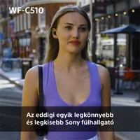 Sony WFC510Y.CE7 WF-C510 True Wireless fülhallgató sárga IPX4 Bluetooth 5.3 22 óra #8