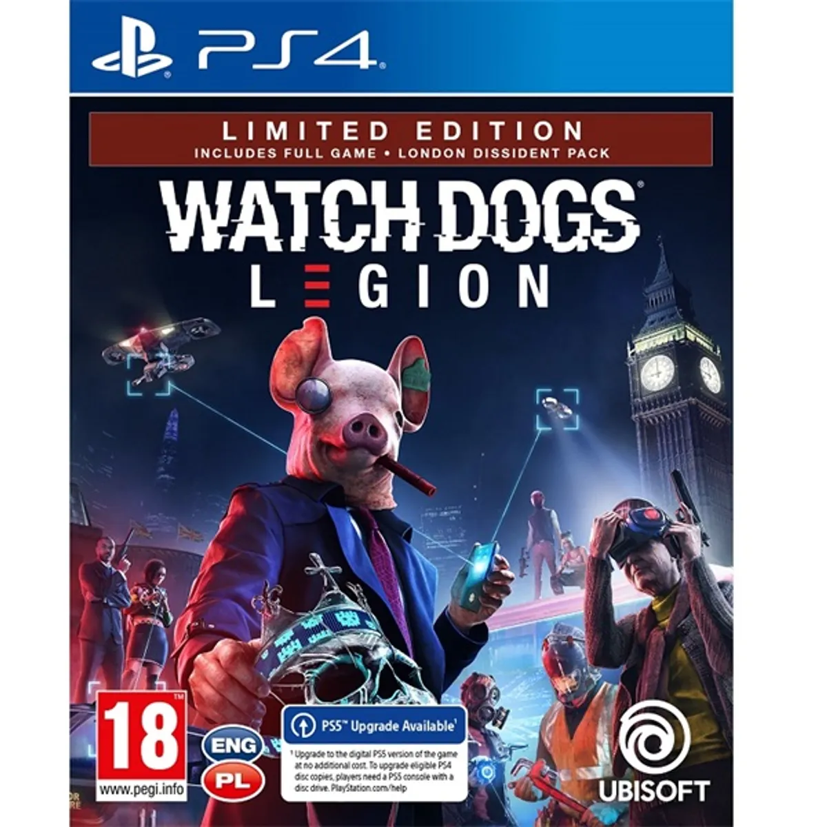 UBISOFT C Watch Dogs Legion Limitált kiadás PS4-PS5 #1