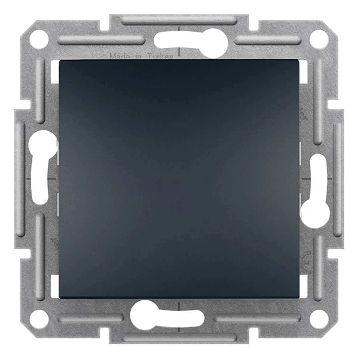 Schneider EPH0400171 Asfora rugós bekötésű váltókapcsoló antracit 10A IP20 #1
