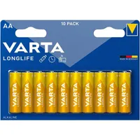Varta 4106101461 Longlife AA alkáli ceruzaelem 10 db