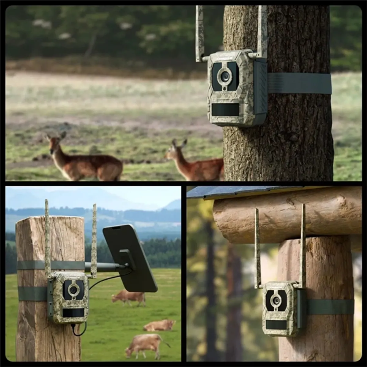 REOLINK TALON SERIES T130 Talon Series T130 8MP 4K éjjellátó IP67 4G és WiFi terepmintás kültéri kamera #7