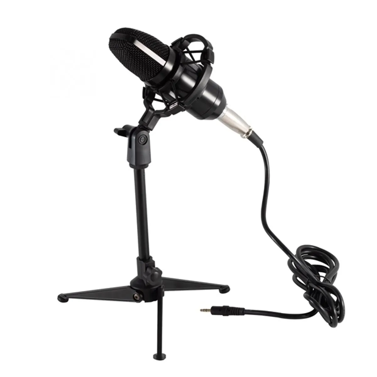 SAL M 12 stúdiómikrofon-szett XLR 2,4 m kábel 3,5 mm csatlakozóval #1