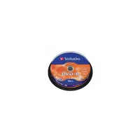 VERBATIM 43523 DVD-R 4,7 GB 16x 10 db henger AZO matt ezüst