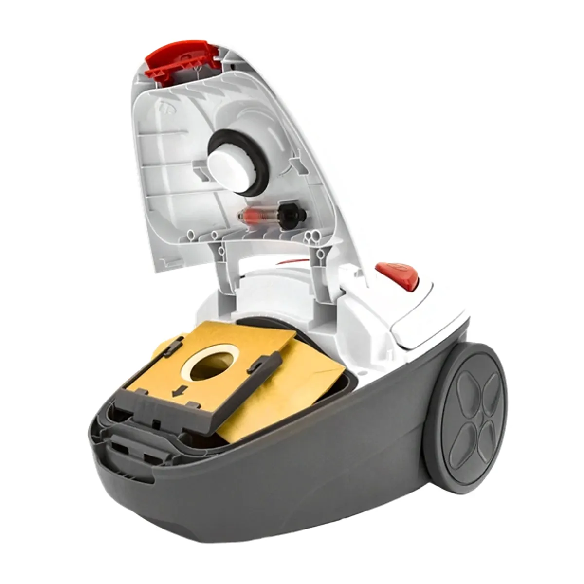 VIVAX VC-701W GEO porzsákos porszívó 700 W HEPA 1,5 literes 500 cm kábel automatikus vezetékfelcsévélő #6