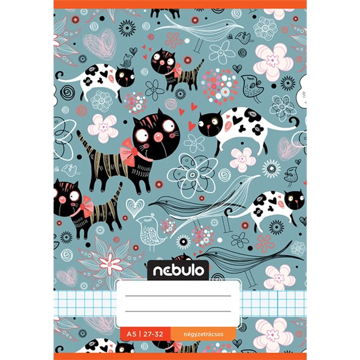 NEBULO NR-2-CM-A5 kockás füzet A5 32 lap #2