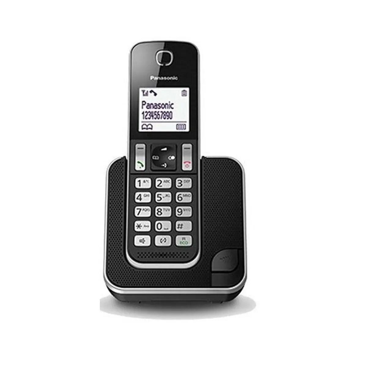 Panasonic KX-TGD310PDB DECT asztali telefon Fekete Kihangosítható Van Kézibeszélővel bővíthető Van Vezeték nélküli Van 1.8" #1