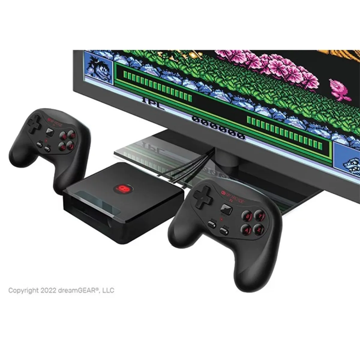 MY ARCADE DGUNL-4144 Gamestation Wireless HD hordozható játékkonzol 250+ retro játékok két vezeték nélküli kontrollerrel #4