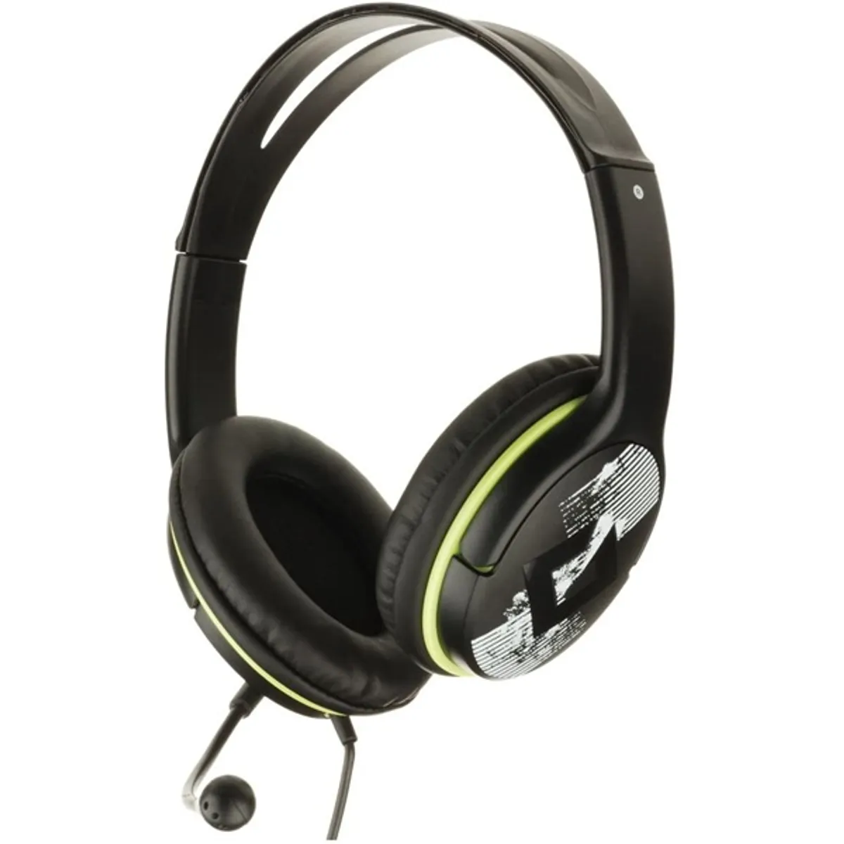 GENIUS 31710169100 fejhallgató-erősítő 2.0 headset fekete-zöld, 180 cm kábel, vezetékes, PC MAC Tablet Mobil hangerőszabályzó, mikrofon bal #3
