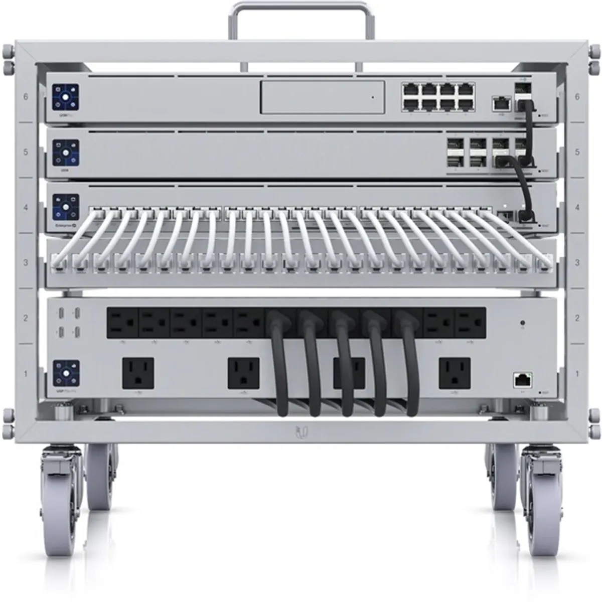UBIQUITI U-RACK-6U-TL 6U nyitott mini rack szerszám nélküli #4