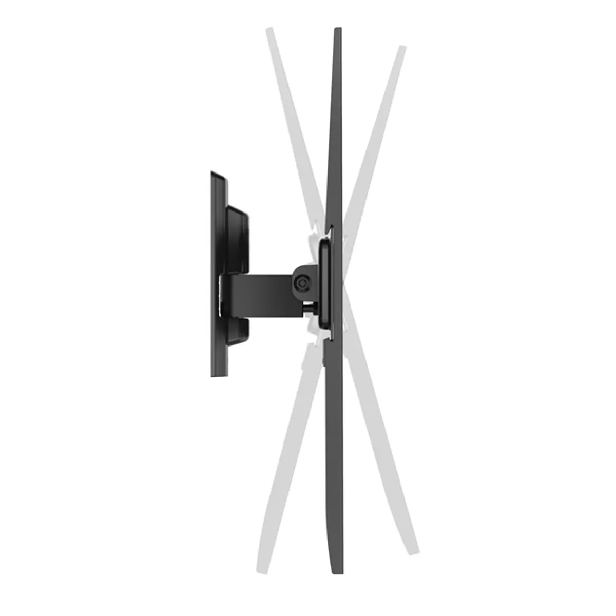 MELICONI 580478 Flatstyle FTR400 DW 40"-65" dönthető és forgatható fali TV konzol 45 kg VESA 200x200-300x300-400x400 #3