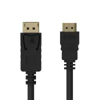 Gembird CC-DP-HDMI-1M DisplayPort HDMI kábel 1 m 4K 30 Hz HDCP 5.1 audio Plug and Play