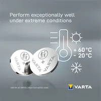 VARTA 6016101402 Cr2016 lítium gombelem 2db-bliszter #3