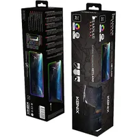 DRAKKAR KX-DKP-XL-HET-PC Hetland Prime RGB XL szövet-gumi 800x300 mm 3 mm csúszásgátló RGB világítás #3
