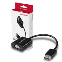 AXAGON RVD-VGN DisplayPort-VGA adapter 15 cm fekete #6
