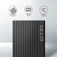 Axagon EEM2-GTR M.2 NVMe külső ház USB-C 3.2 Gen2 fekete #3