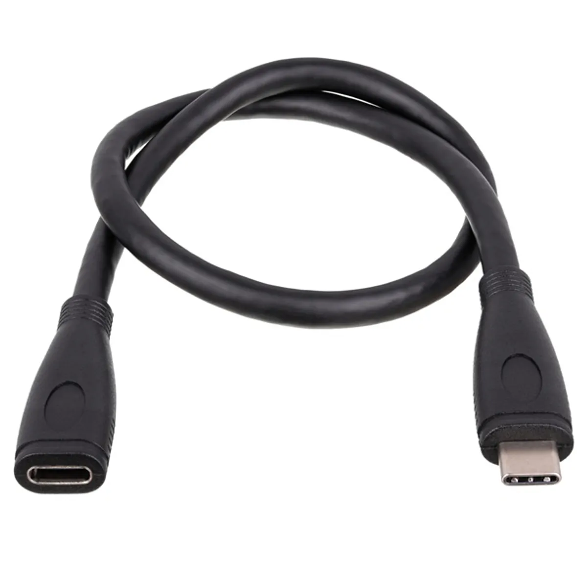 AKYGA AK-USB-32 USB-C hosszabbító kábel Csatlakozó 1 USB-C, Csatlakozó 2 USB-C, 30 cm, Fekete #1