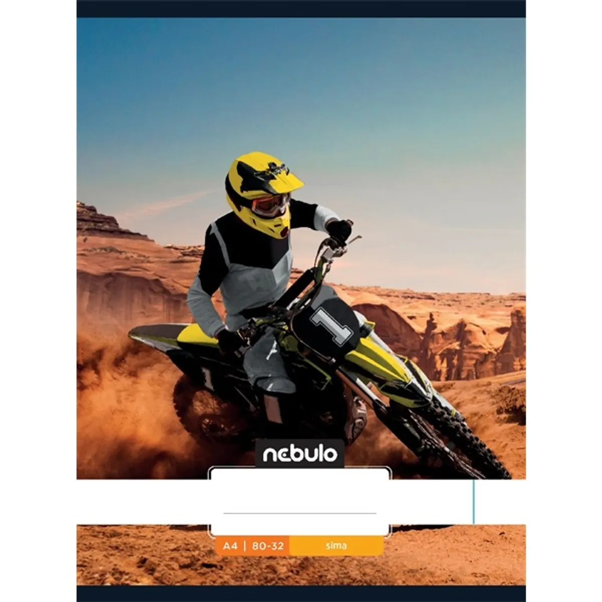 Nebulo SI-XM-A4 Xtreme A4 32 lapos tűzött sima füzet #8