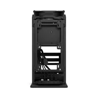 Fractal Design FD-C-MOD1N-02 Mood fekete m-ITX táp nélküli USB 3.0 előlapi I/O 20 Gbps USB-C 180 mm ventilátor max GPU 325 mm #9
