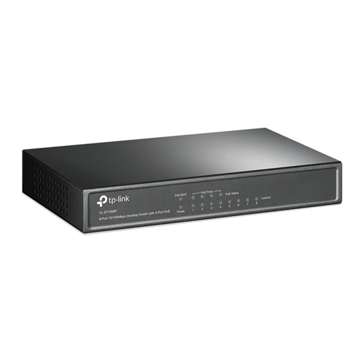 TP-LINK TL-SF1008P 8-portos 10-100 RJ-45 PoE switch 4 PoE porttal #2