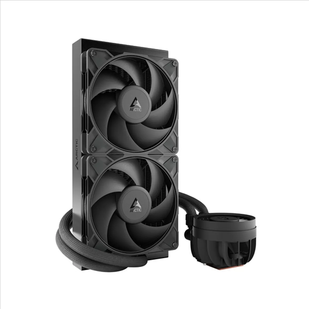 Arctic ACFRE00179A Liquid Freezer III Pro 280 fekete AM4 AM5 LGA1700 LGA1851 PWM 2x140 280 mm radiátor 450 mm cső #2