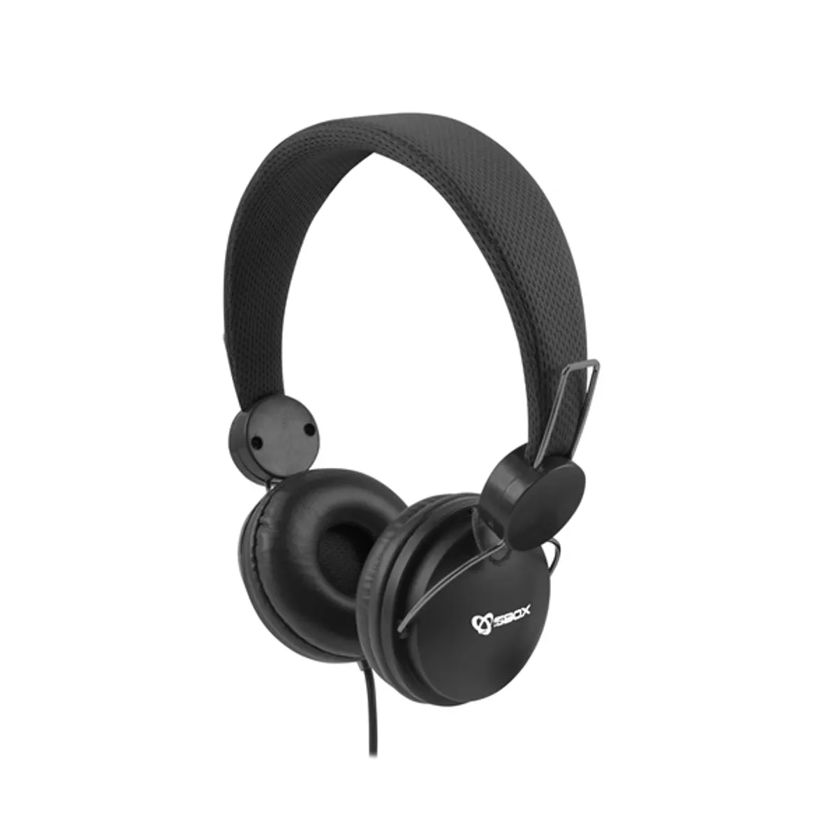 SBOX HS-736B HS-736 fekete 40 mm 3,5 mm 120 cm 20-20000 Hz 32 ohm 105 dB Vezetékes #1
