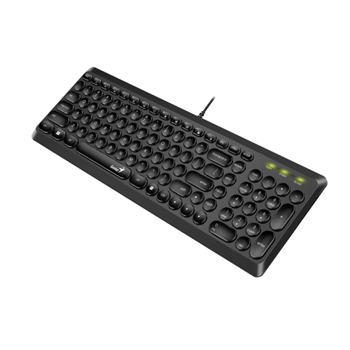 Genius 31310020404 SlimStar Q200 USB Vezetékes Magyar Numerikus billentyűzet Fekete #5