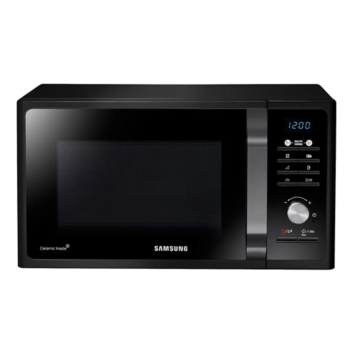 SAMSUNG MG23F301TAK/EO Mikrohullámú sütő 23 L 1100 W fekete kerámia belső bevonat LED kijelző érintőgombos vezérlés grill #3